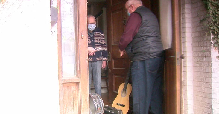 Man Donates Instruments